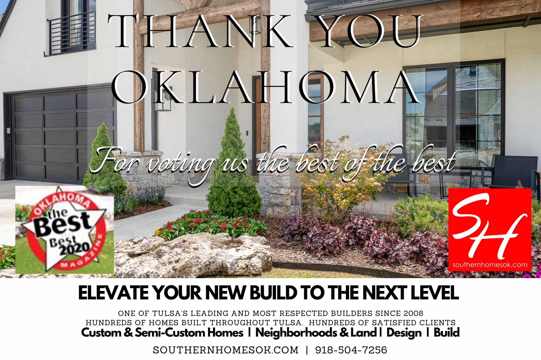 Southern Homes Award Winning Tulsa Custom Home Builder